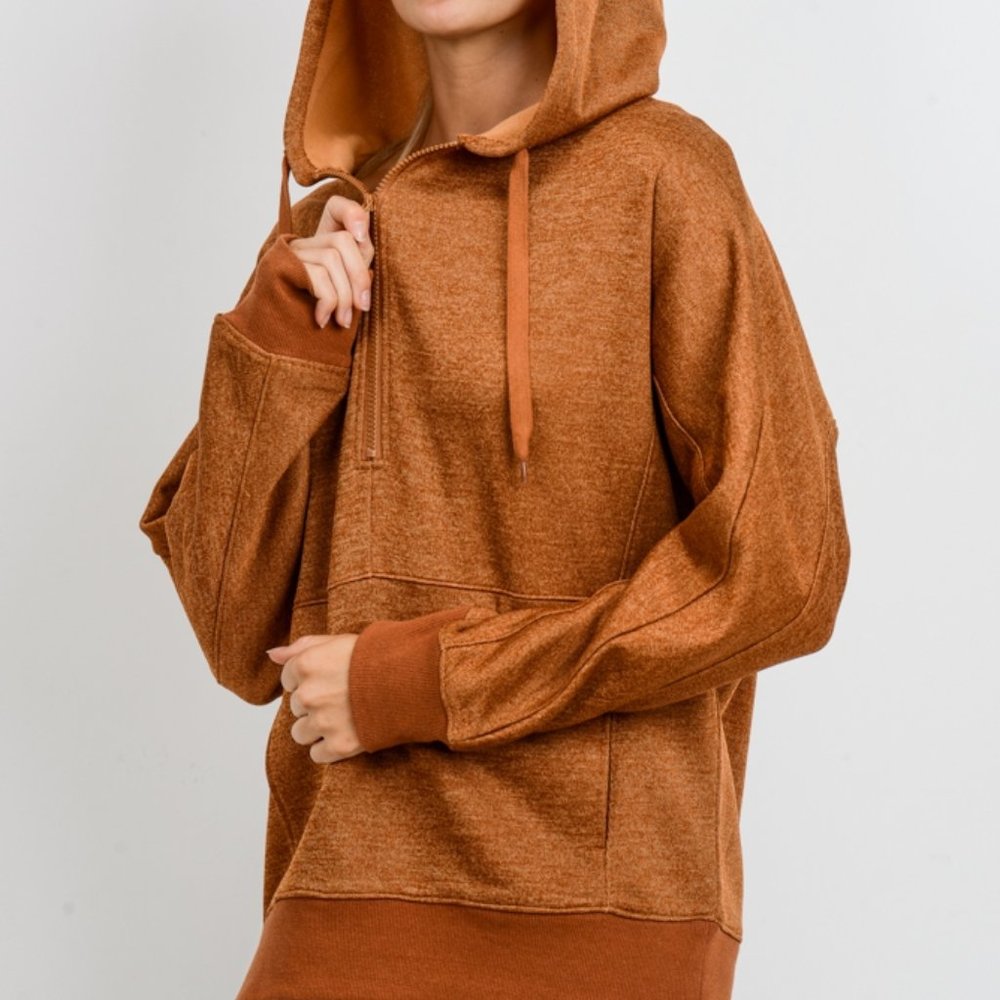 NEW! Mono B Ultimate Hoody in Chestnut